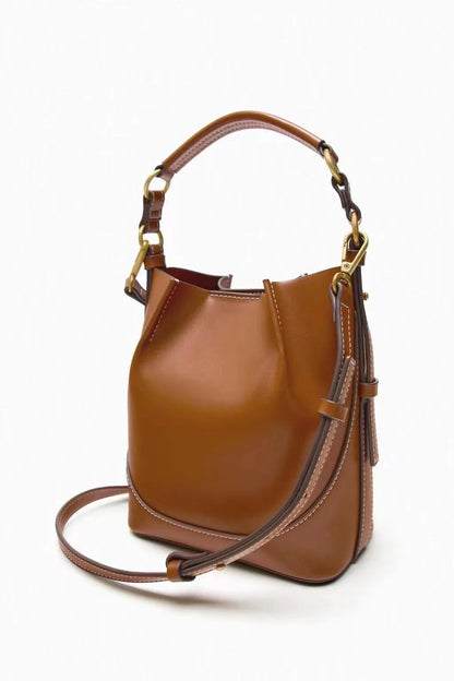 Women's Shoulder Bag - PU Satchel