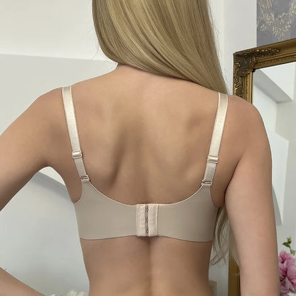 Sexy Women's Bra - Push Up, Seamless and Underwire, Back Closure with Three Hooks