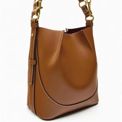 Women's Shoulder Bag - PU Satchel