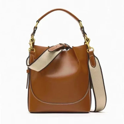 Women's Shoulder Bag - PU Satchel