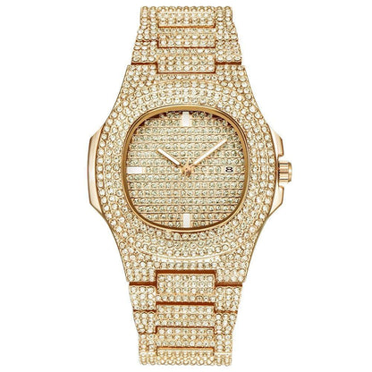 Relógio Diamond Ice - Women Style relógio 029 AmploTech DOURADO 